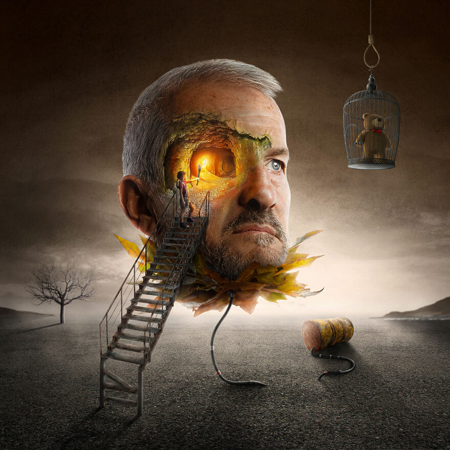 Surreal Photoshops That Combine Completely Different Objects