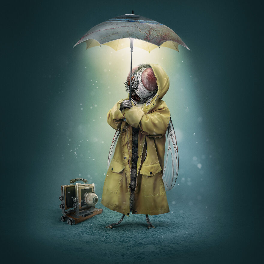 Surreal Photoshops That Combine Completely Different Objects