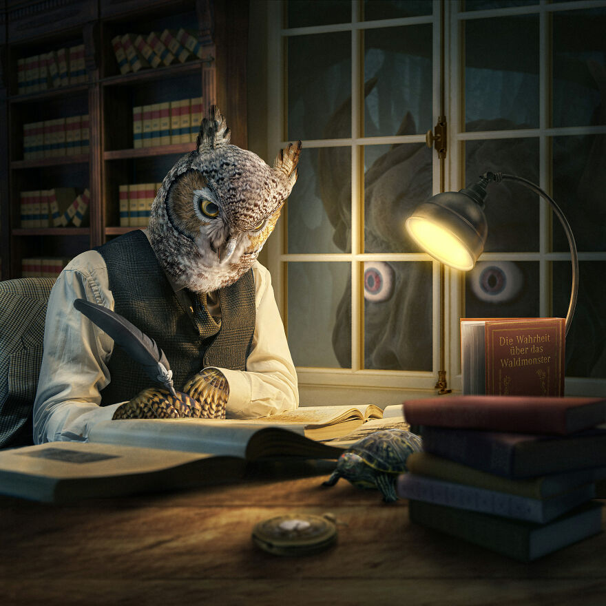 Surreal Photoshops That Combine Completely Different Objects