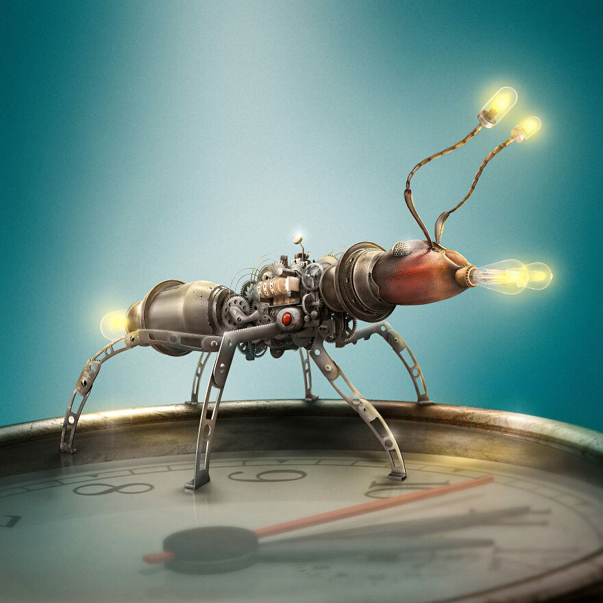 Surreal Photoshops That Combine Completely Different Objects