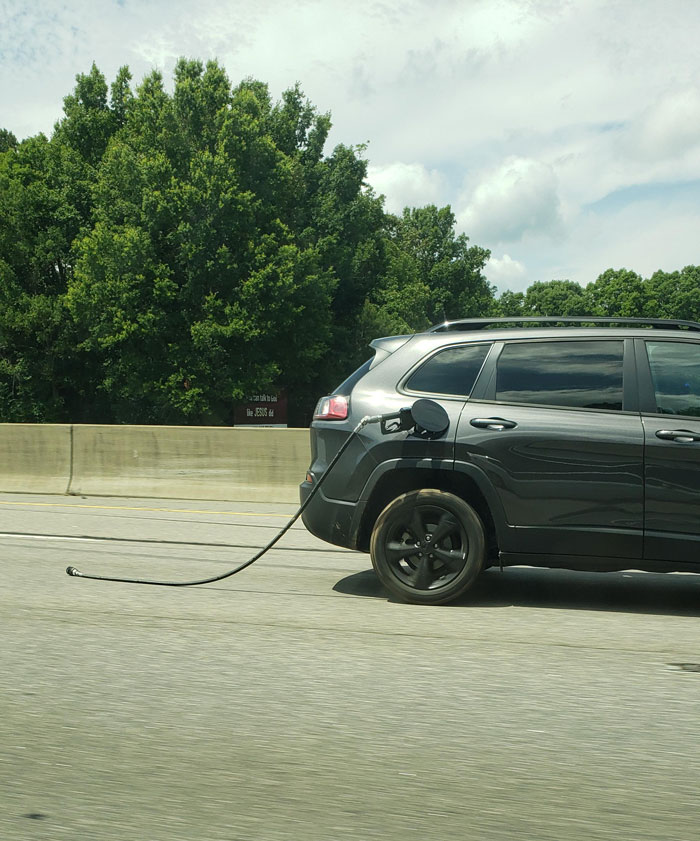 Saw This Guy Driving On The Interstate The Other Day