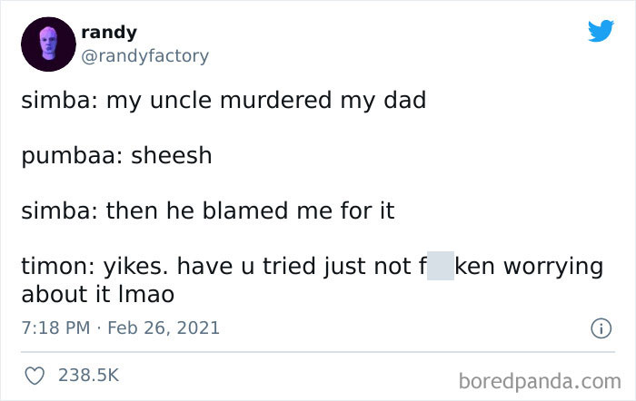 Hakuna Matata. Shrug