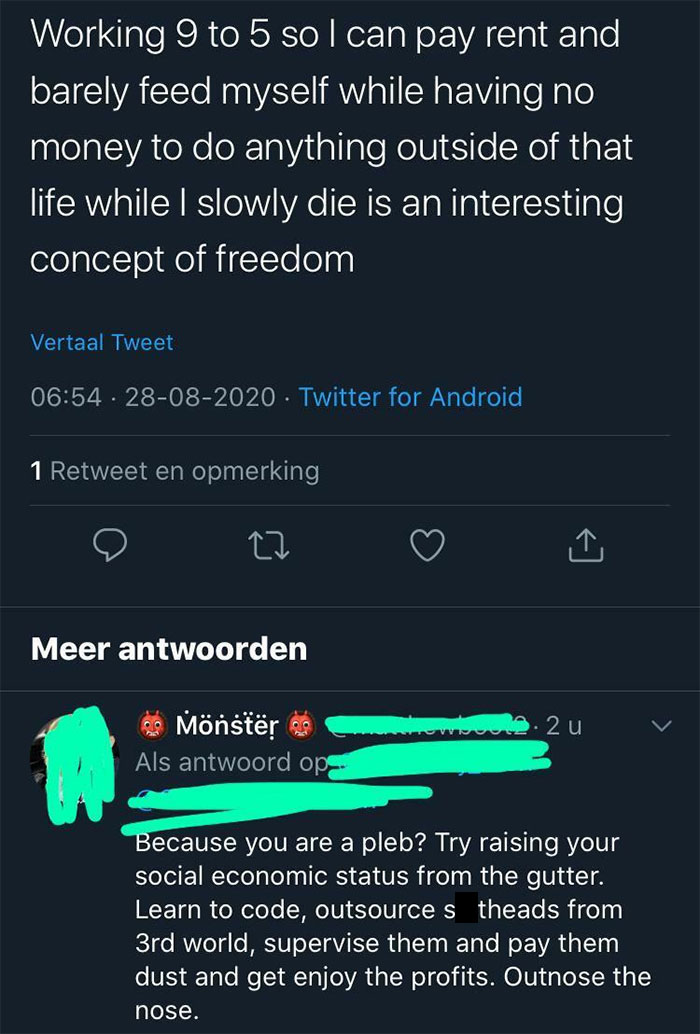 Poor? Have You Tried Exploiting Other People?