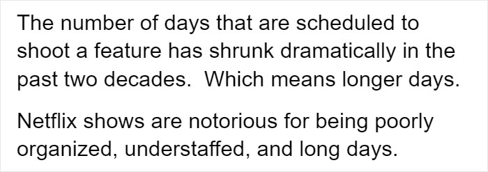 People Shed A Light On Terrible Film And Movie Crew Working Conditions That Make You Look At Hollywood Differently People Shed A Light On Terrible Film And Movie Crew Working Conditions That Make You Look At Hollywood Differently