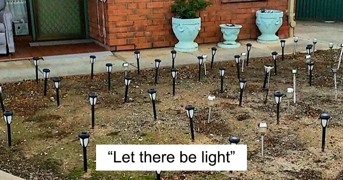 30 Of The Most Bizarre Things Seen In People’s Gardens And Yards, As Shared On This Instagram Account For Ugly Gardens