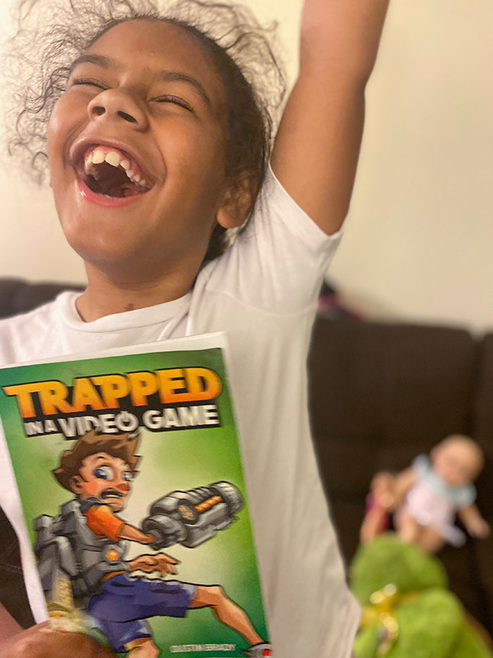 My Son Who Was Told Last Year He Was Behind In Reading Just Finished His First “Big Kid Book”. All 131 Pages