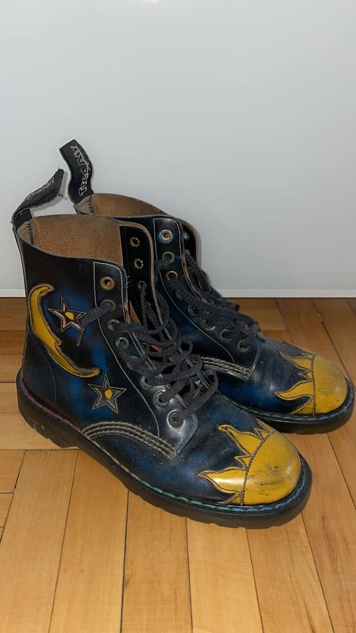 Since We’re Sharing Sun-Moon Themed Items, Here Are My Coolest Boots! I Found Them On Marketplace For ~50$