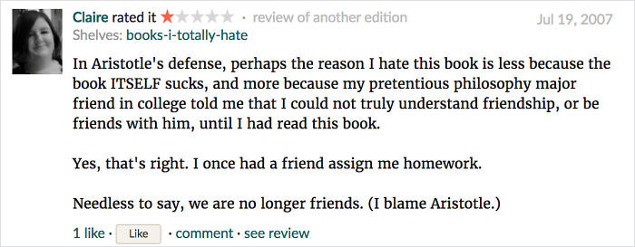 Aristotle, Nichomachean Ethics