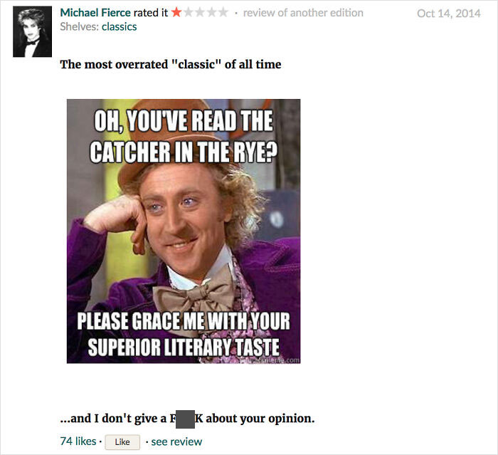 The Catcher In The Rye