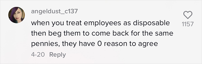 Here’s The Reason Why So Many Companies Are Looking To Employ, But No One Really Wants To Work There, As Shared By This TikToker Online Here’s The Reason Why So Many Companies Are Looking To Employ, But No One Really Wants To Work There, As Shared By This TikToker Online