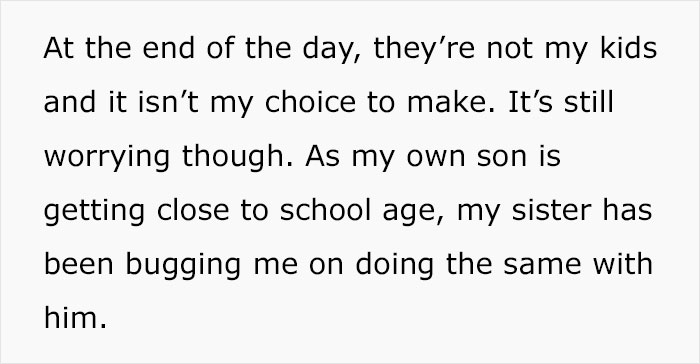 Woman Calls Out Her Sister For Failing At Homeschooling Her Kids, Family Drama Ensues