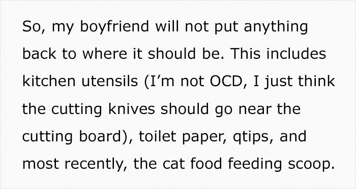 Woman Stops Cleaning Up After Her BF To Teach Him A Lesson, And He Instantly Gets Annoyed By It