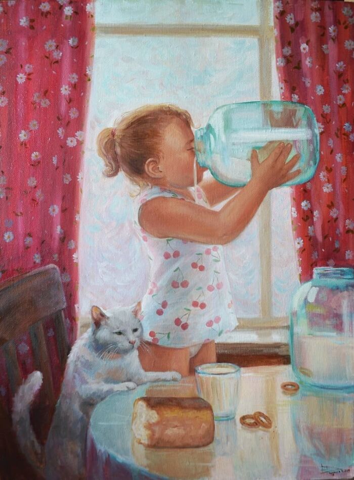 Russian Artist Makes Paintings In Which You Can Return To Your Childhood For A Few Minutes (113 Pics)