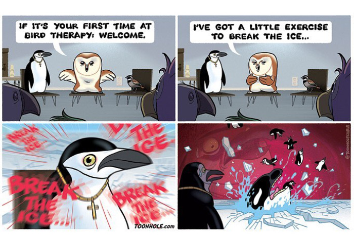 35 New Dark Comics By Toonhole Chris With A Sudden Twist