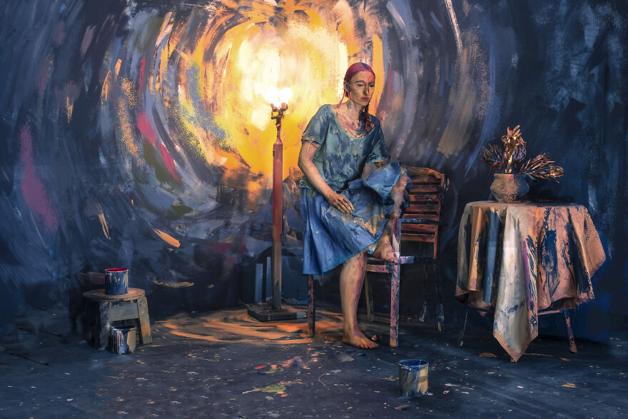 I Created These Paintings That Are Actually Photos I Created These Paintings That Are Actually Photos