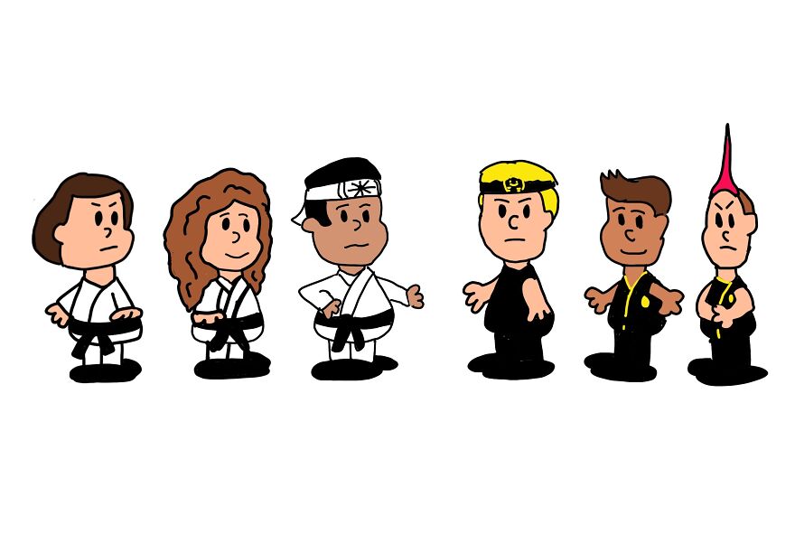 I’ve Been Drawing Popular Personalities And Characters As Peanuts Characters