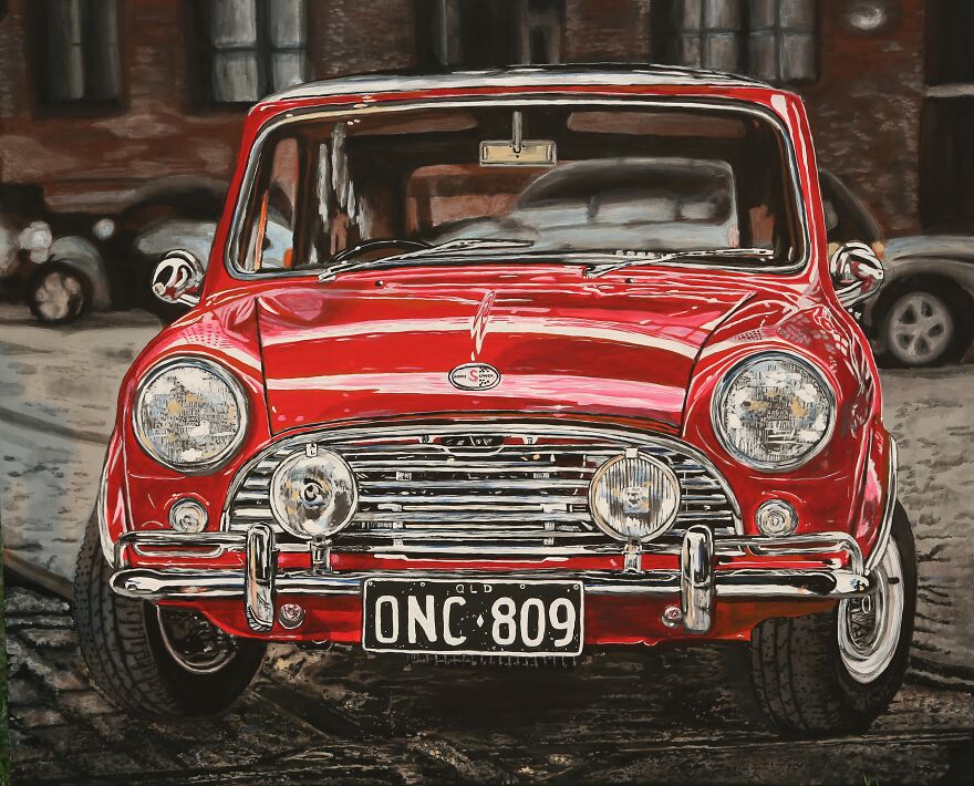 I Admire The Paintings Of My Students!