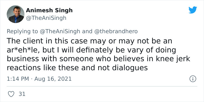 Entitled Customer Thinks They Deserve Special Treatment, Web Designer Gives Them A Refund And Fires Them As A Client Instead