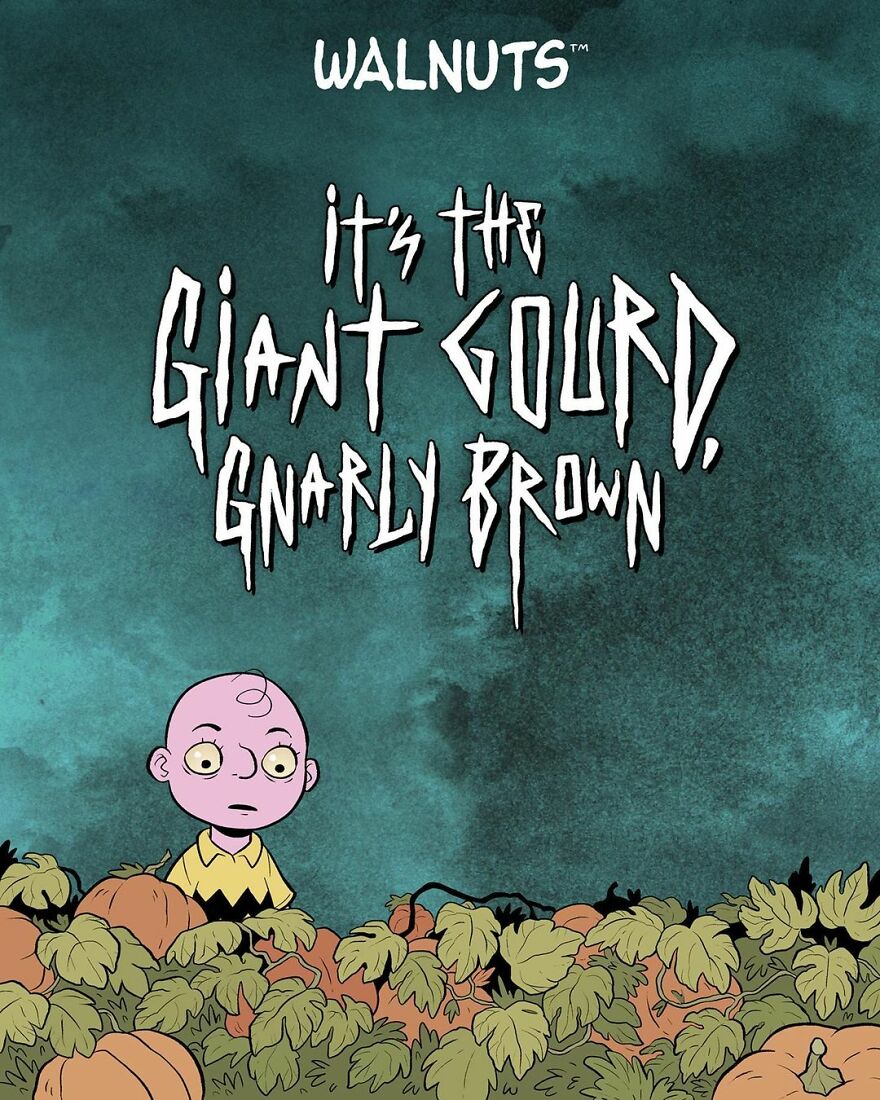 This Artist Made A Dark Webcomic About 'Gnarly Brown', And People On Instagram Are Loving It