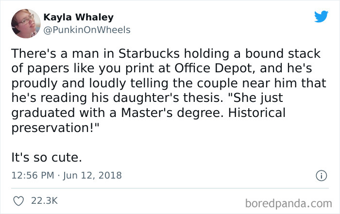 Proud Dad Moment For Him