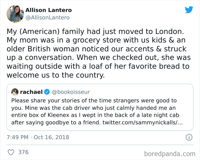 This Person Who Received A Very Warm Welcome To Their New Country