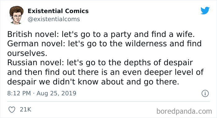 There's Nothing Like The Taste Of Stale Russian Despair