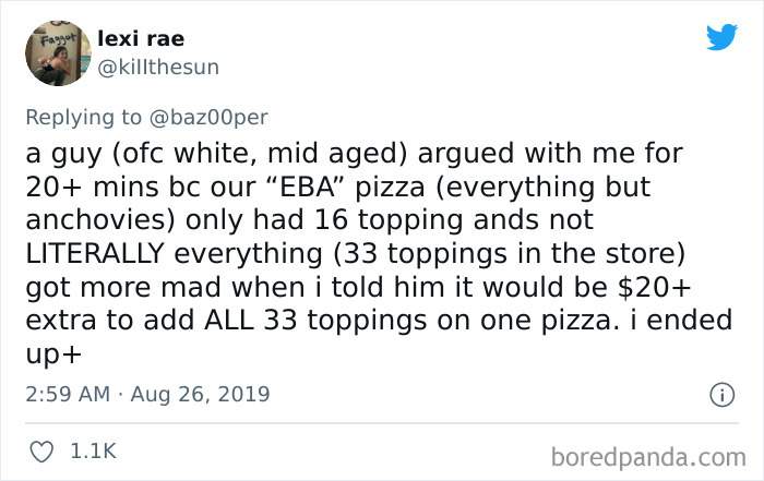 Dumbest Thing A Customer Has Gotten Mad At You For