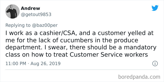 Dumbest Thing A Customer Has Gotten Mad At You For