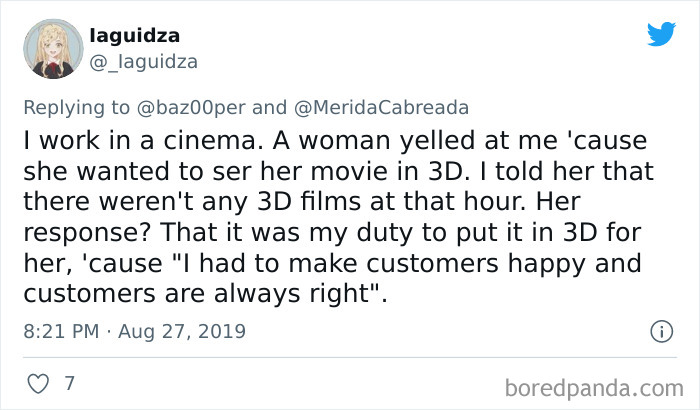 Dumbest Thing A Customer Has Gotten Mad At You For