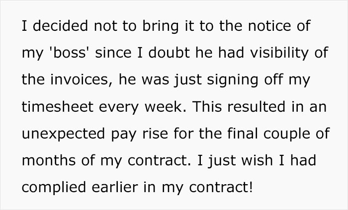 Freelancer Maliciously Complies To Company Timesheet Policy, Ends Up Getting Bigger Pay Than Expected