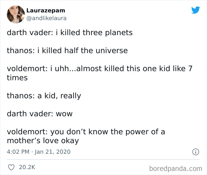 Don't Be Sad Voldemort, I'm Sure You Did Your Best, And That's All We Ask