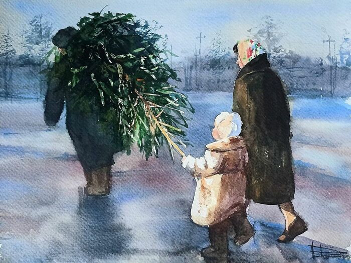 Russian Artist Makes Paintings In Which You Can Return To Your Childhood For A Few Minutes (113 Pics)