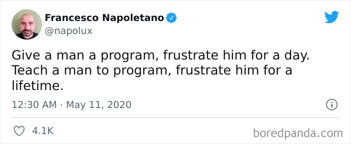 Teach A Man To Program Without Google, Frustrate Him For Eternity
