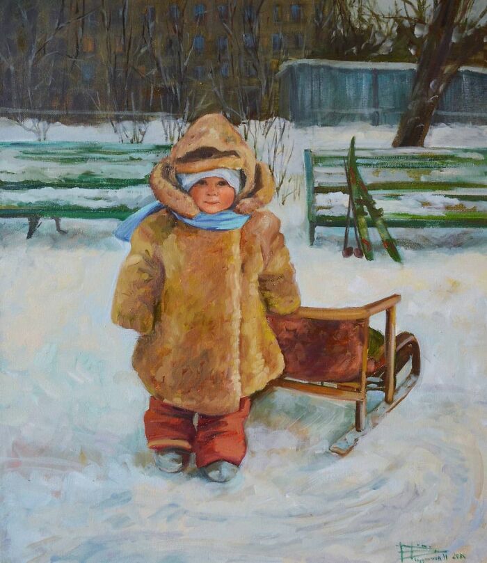 Russian Artist Makes Paintings In Which You Can Return To Your Childhood For A Few Minutes (113 Pics)
