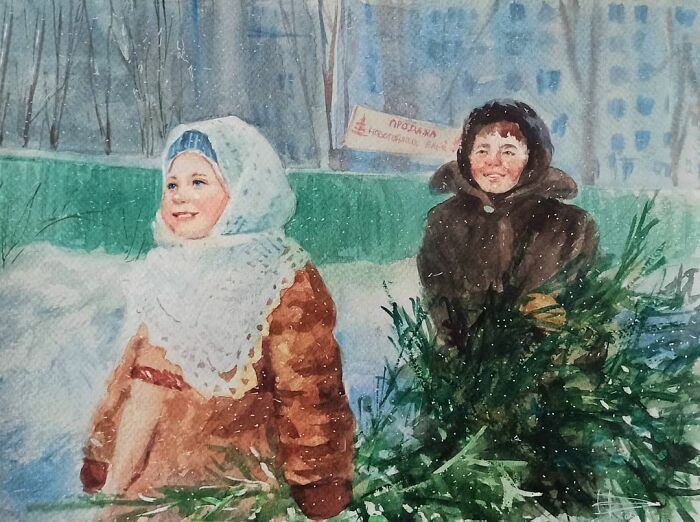 Russian Artist Makes Paintings In Which You Can Return To Your Childhood For A Few Minutes (113 Pics)