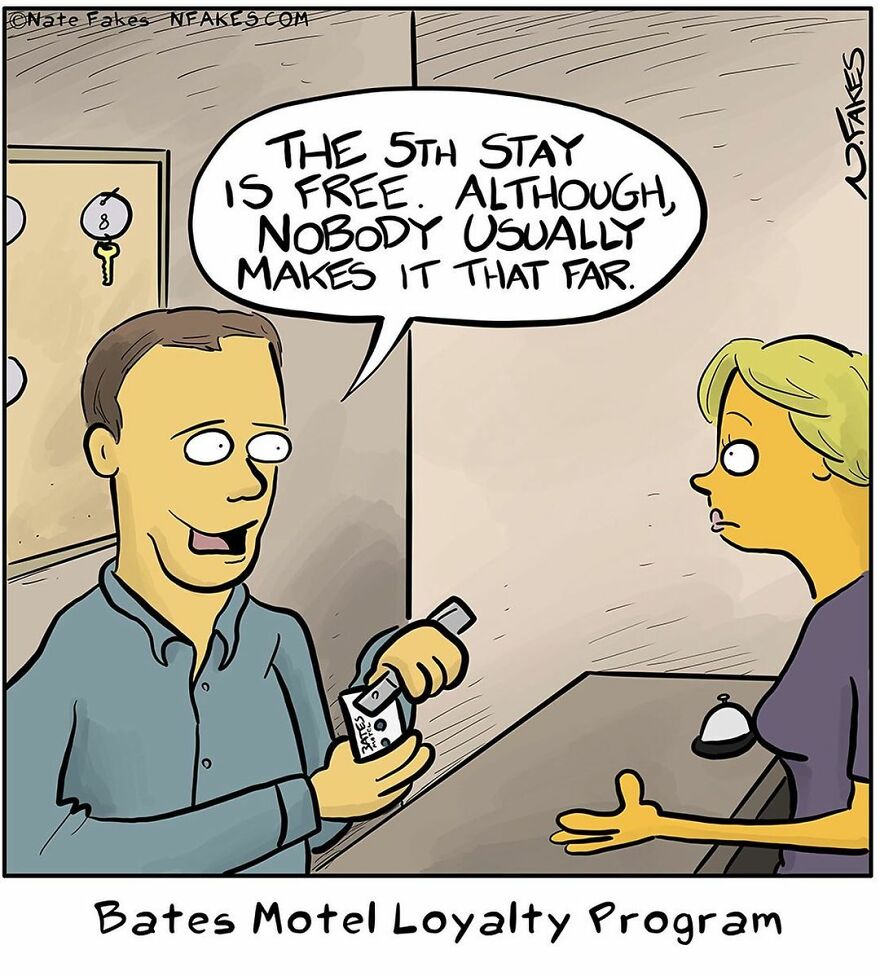 151 New Hilarious Single-Panel Comics By Nate Fakes