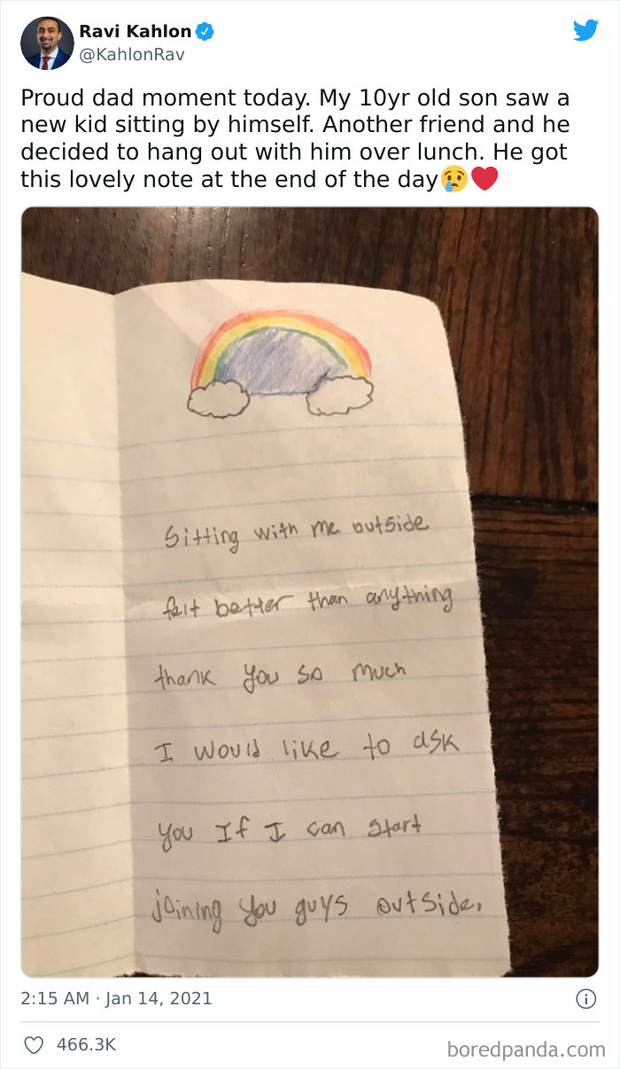 A Proud Fatherly Moment