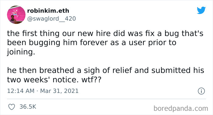 Easier Than Submitting A Bug Report