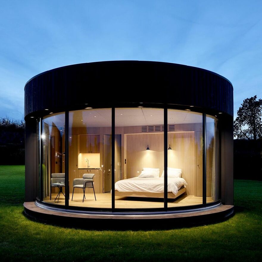 This Tiny 183 Square Foot Cabin That Is Aimed At Stressed-Out City Dwellers Can Be Assembled Anywhere In The World