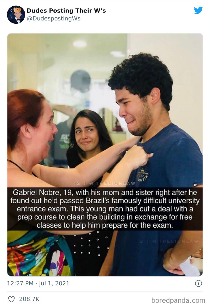 Dudes Posting Their Wins