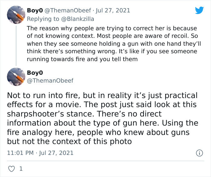 Twitter's In Meltdown As Men Try To Teach Olympic Gold Medalist The Proper Way To Hold A Gun