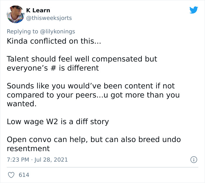Twitter Thread Starts A Discussion On Sharing What Your Salary Is With Your Peers To Check If The Pay Is Fair