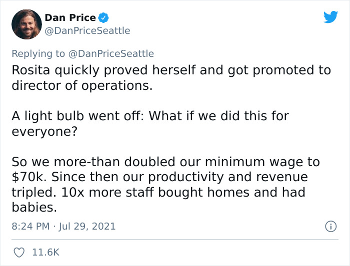 CEO Who Took A 90% Pay Cut To Raise His Staff's Minimum Salary To $70,000 Shares How It Changed Him And His Team