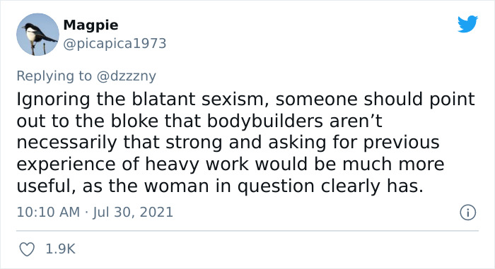 Woman Gets A Rejection Email From A Landscaping Company That Assumed She's Too Weak - Roasts Them In Her Response