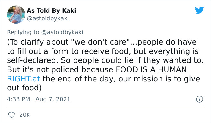 “Abusing The System Is A Myth”: Food Bank Employee Explains Why Lying To Get Free Food At A Food Bank Doesn’t Make Sense “Abusing The System Is A Myth”: Food Bank Employee Explains Why Lying To Get Free Food At A Food Bank Doesn’t Make Sense