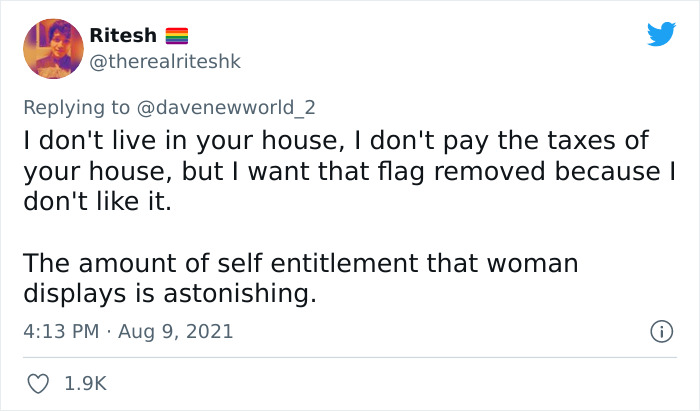 Joyless Karen Is Triggered By A Tigger Flag That Her Neighbor Has, Goes Viral On TikTok