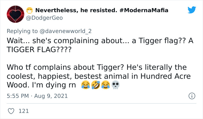 Joyless Karen Is Triggered By A Tigger Flag That Her Neighbor Has, Goes Viral On TikTok