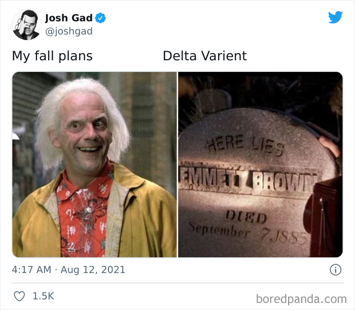 94 Of The Best "My Fall Plans vs. The Delta Variant" Tweets