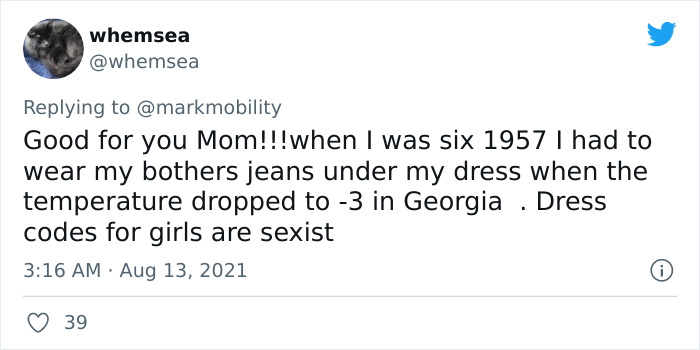 Mom Calls Out School For Making Her Daughter Adhere To Misogynistic Dress Codes While They Made Masks 'Optional'