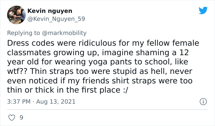 Mom Calls Out School For Making Her Daughter Adhere To Misogynistic Dress Codes While They Made Masks 'Optional' Mom Calls Out School For Making Her Daughter Adhere To Misogynistic Dress Codes While They Made Masks 'Optional'